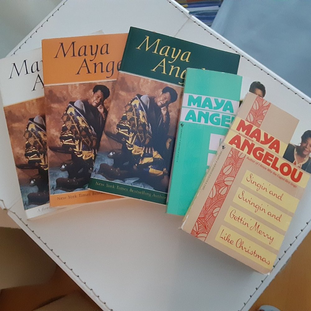 MAY ANGELOU books (5)